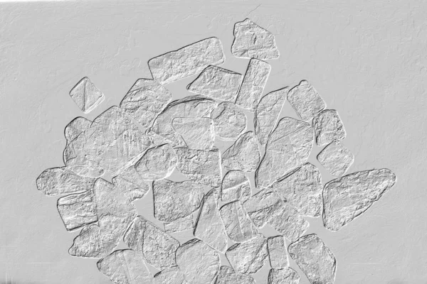 Yaratıcı desenli taş seramik duvar kağıdı tasarımı. Beyaz mermer