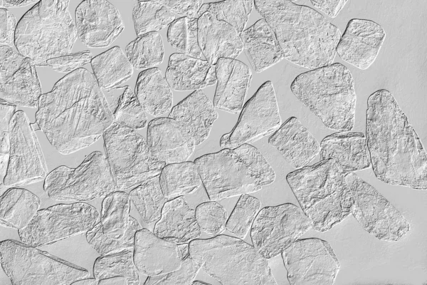 Yaratıcı desenli taş seramik duvar kağıdı tasarımı. Beyaz mermer