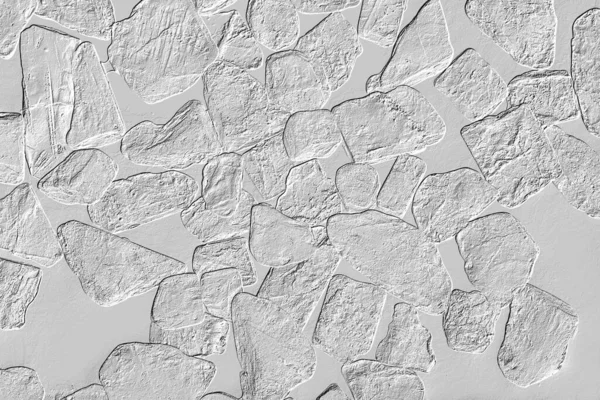 Yaratıcı desenli taş seramik duvar kağıdı tasarımı. Beyaz mermer