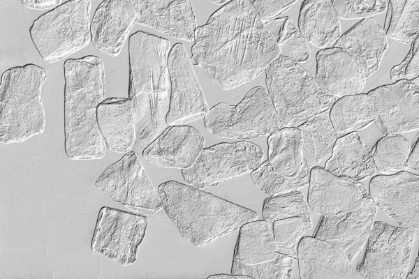 Yaratıcı desenli taş seramik duvar kağıdı tasarımı. Beyaz mermer