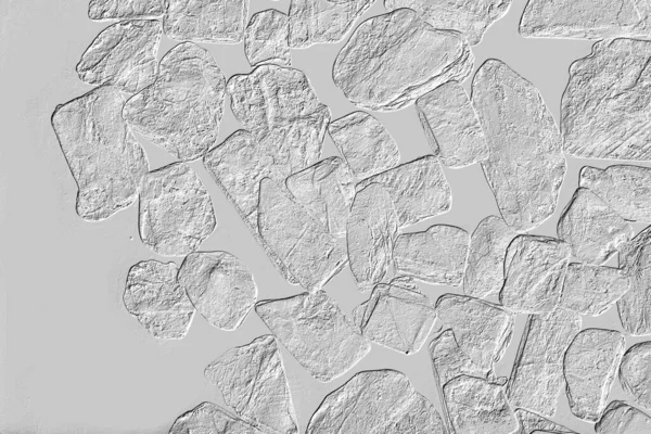 Yaratıcı desenli taş seramik duvar kağıdı tasarımı. Beyaz mermer