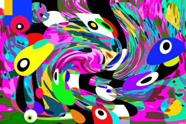 Sevimli renkli jelibon çizimleri seti. Cadılar Bayramı şeker mi şaka mı baskılar, tebrik kartları, davetiyeler ve diğer tasarımlar için