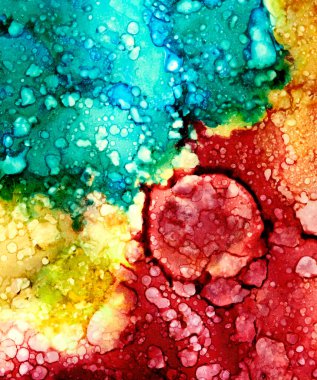 Hayattaki yaratıcı çizimler. Tasarımcılar için renkli ve güzel arkaplan modelleri.