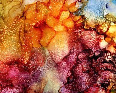 Hayattaki yaratıcı çizimler. Tasarımcılar için renkli ve güzel arkaplan modelleri.