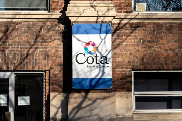 Toronto Canada November 2020 Cota Sign Administrative Office Building Toronto — Stock Photo, Image
