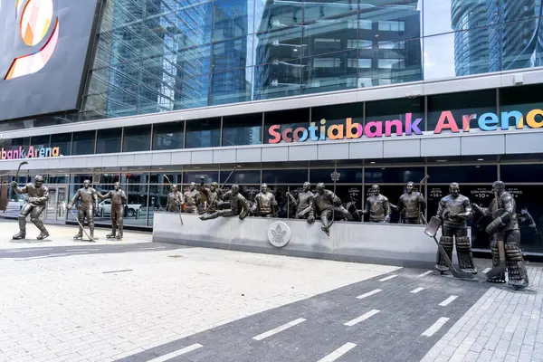 Toronto Kanada Října 2020 Vstup Scotiabank Arény Torontu Scotiabank Arena — Stock fotografie