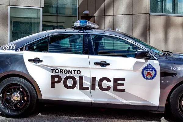 Toronto Kanada Mayıs 2020 Toronto Polisi Araba Yan Görüntüsü Toronto — Stok fotoğraf