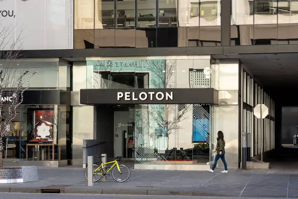 Торонто Канада Ноября 2020 Года Магазин Пелотона Торонто Канада Peloton — стоковое фото