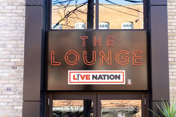 Toronto Canada Novembre 2020 Panneau Lounge Live Nation Toronto Canada — Photo