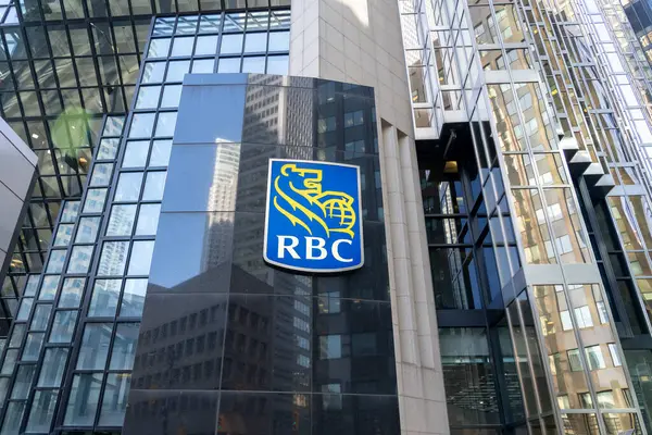 Toronto Canadá Novembro 2021 Sede Rbc Royal Bank Canada Toronto — Fotografia de Stock