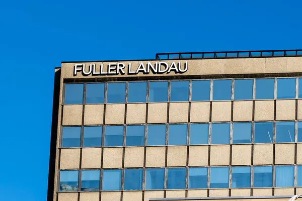 Toronto Canada November 2020 Fuller Landau Sign Seen Head Office — Stock Photo, Image