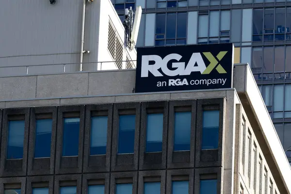 Toronto Canadá Noviembre 2020 Rgax Company Sign Seen Toronto Rgax — Foto de Stock