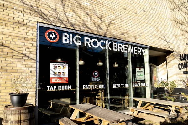 Toronto Canada November 2020 Big Rock Brewery Toronto Canada Big — Stock Photo, Image