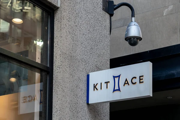 Торонто Канада Ноября 2020 Года Магазин Одежды Kit Ace Торонто — стоковое фото