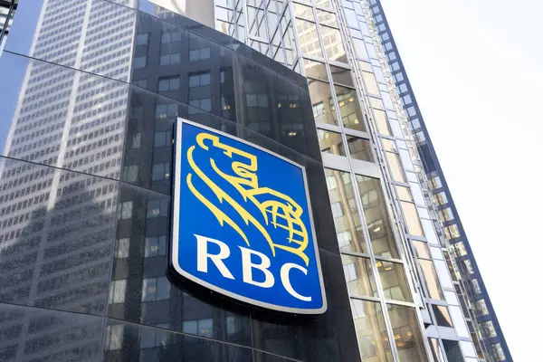 Toronto Canadá Noviembre 2021 Rbc Royal Bank Canada Sede Toronto —  Fotos de Stock