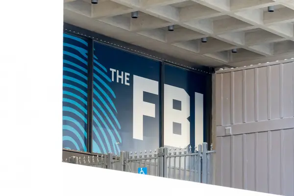 Washington Usa Januari 2020 Teken Van Federal Bureau Investigation Fbi — Stockfoto