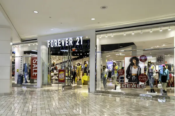 Toronto Canadá Dezembro 2018 Forever Storefront Fairview Mall Toronto Forever — Fotografia de Stock