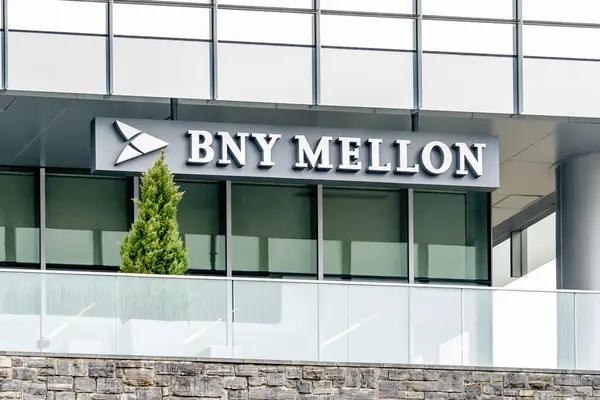Tysons Corner Virginia Enero 2020 Signo Bny Mellon Wealth Management —  Fotos de Stock