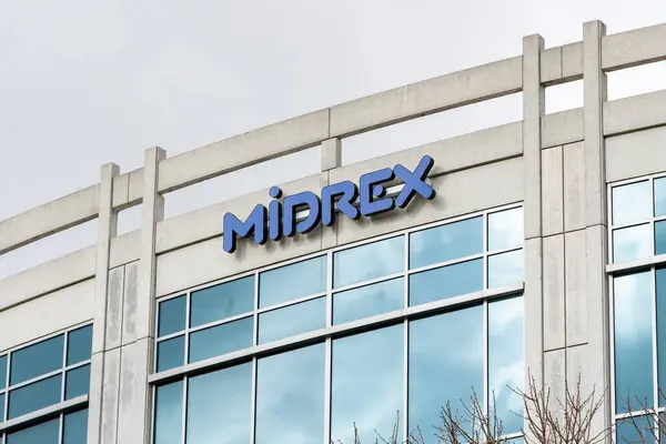Charlotte Carolina Del Norte Enero 2020 Señal Midrex Technologies Inc —  Fotos de Stock