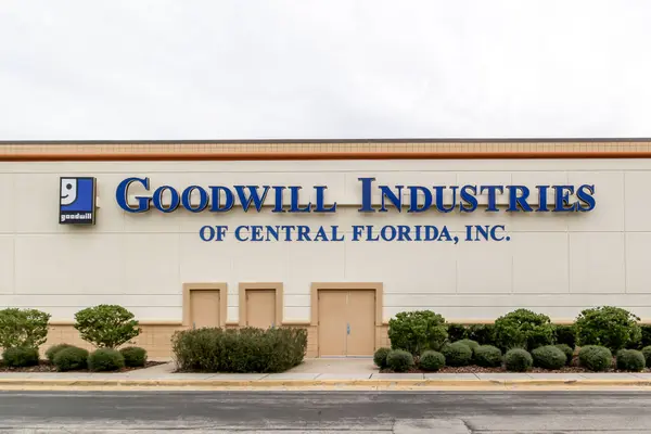 Orlando Florida Usa February 2020 Goodwill Industries Central Florida Orlando — Stock Photo, Image