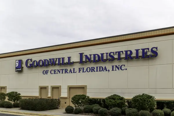 Орландо Флорида Сша Февраля 2020 Года Goodwill Industries Central Florida — стоковое фото
