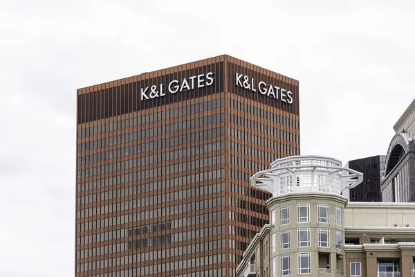 Pittsburgh Pensilvania Enero 2020 Gates Firma Edificio Gates Center Gates — Foto de Stock