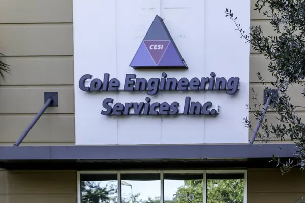 Orlando Floride États Unis Février 2020 Cole Engineering Services Signe — Photo