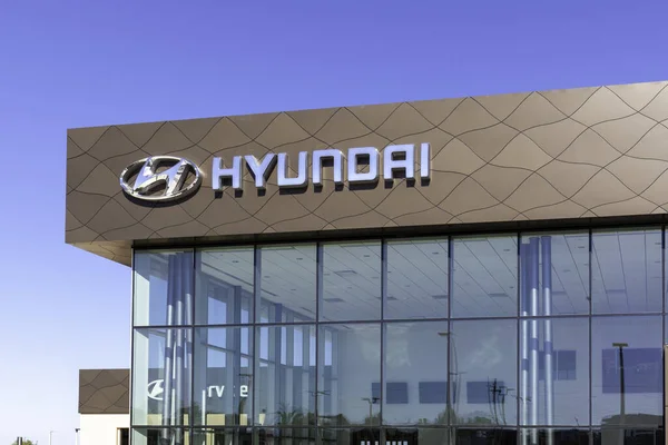 Orlando Florida Usa Ledna 2020 Exteriér Prodejny Automobilů Hyundai Orlandu — Stock fotografie