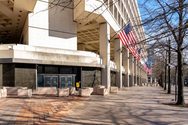 Washington Usa January 2020 Federal Bureau Investigation Fbi Headquarters Building — Stock Photo, Image