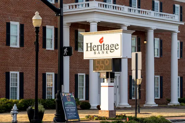 Atlanta Georgia Usa Gennaio 2020 Una Filiale Della Heritage Bank — Foto Stock