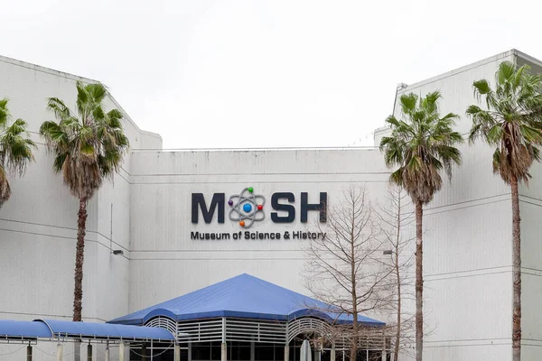 Jacksonville Florida Usa Januar 2020 Mosh Museum Science History Unterschreibt — Stockfoto