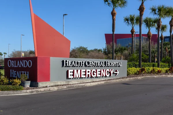 Ocoee Florida Abd Ocak 2020 Ocoee Florida Sağlık Merkezi Hastanesinin — Stok fotoğraf