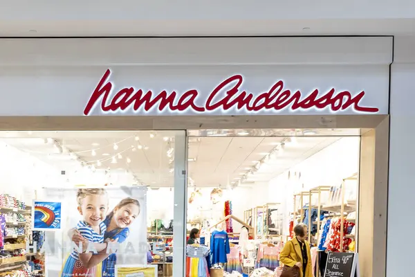 Hanna Andersson Loja Assinar Shopping — Fotografia de Stock