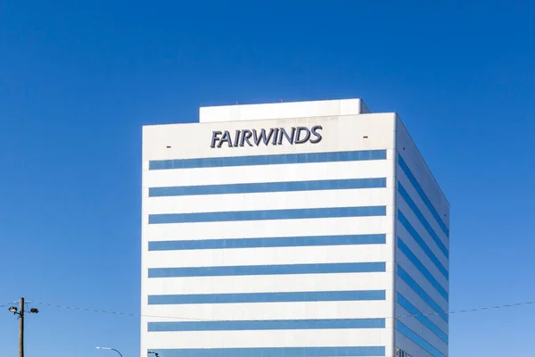Orlando Florida Usa January 2020 Fairwinds Sign Building Downtown Orlando — Stock Photo, Image