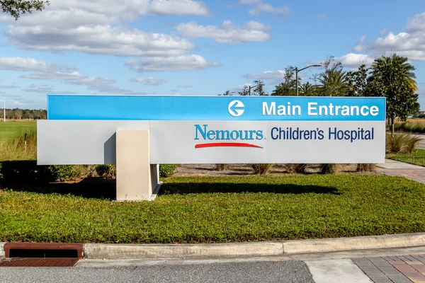 Orlando Floride États Unis Février 2020 Signe Hôpital Pour Enfants — Photo