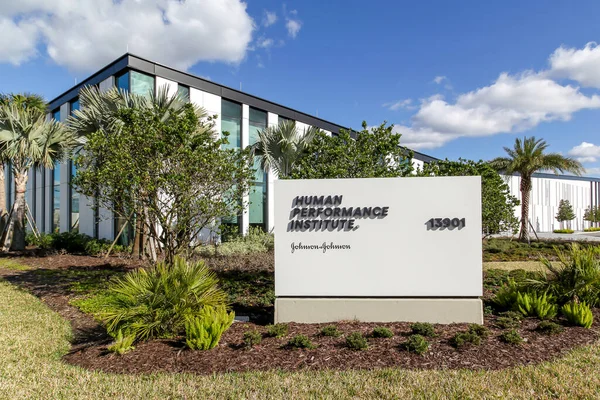 Orlando Flórida Eua Fevereiro 2020 Johnson Johnson Human Performance Institute — Fotografia de Stock