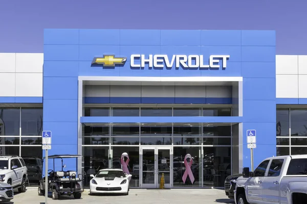 Orlando Florida Enero 2020 Vista Exterior Del Concesionario Automóviles Chevrolet —  Fotos de Stock