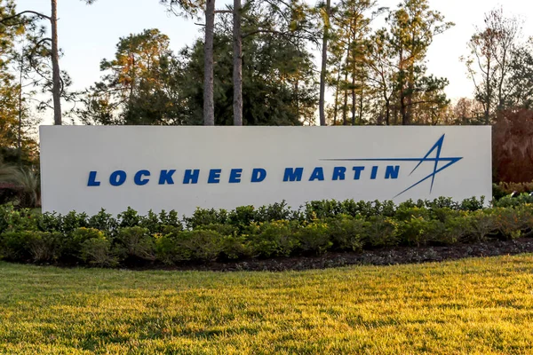 Orlando Florida Usa Şubat 2020 Lockheed Martin Imzası Orlando Florida — Stok fotoğraf