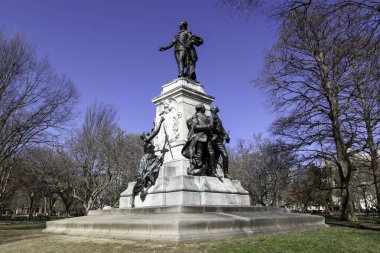 Lafayette Park 'taki Thaddeus Kosciuszko Anıtı.