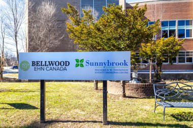 Toronto, Ontario, Kanada - 15 Mart 2020: Toronto, Kanada Bellwood EHN Kanada.