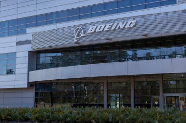 Charleston, Güney Carolina, ABD - 28 Şubat 2020: Boeing South Carolina binası Kuzey Charleston, ABD.
