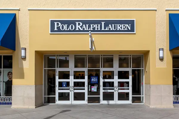 Orlando Florida Febrero 2020 Una Tienda Polo Ralph Lauren Orlando — Foto de Stock