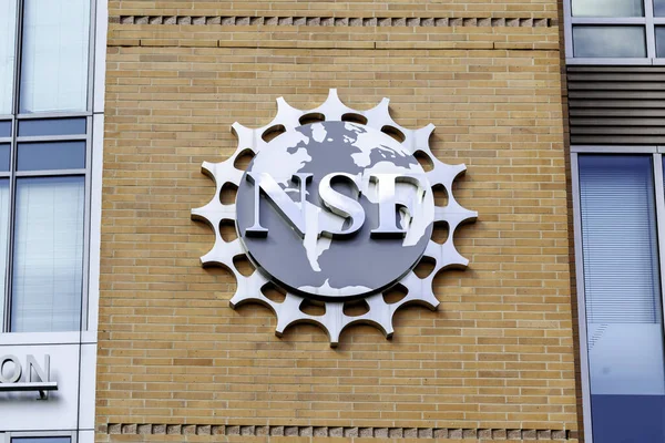 Washington Usa Februari 2020 Seal National Science Foundation Nsf Washington — Stockfoto
