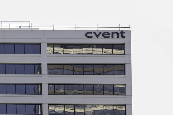 タイソンズ コーナー バージニア 2020年3月1日 米国バージニア州タイソン コーナーの建物にセブン サイン Cvent Inc ソフトウェアとしてのサービス — ストック写真