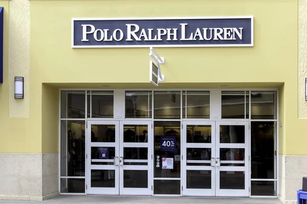 Orlando Florida Febrero 2020 Una Tienda Polo Ralph Lauren Orlando — Foto de Stock