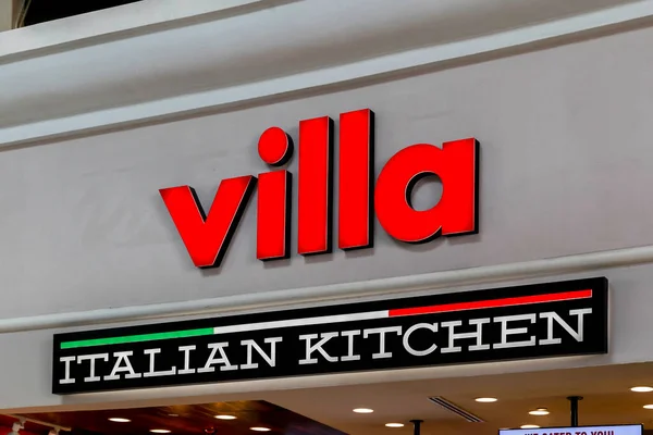 Orlando Florida Usa February 2020 Villa Italian Kitchen Restaurant Food — стоковое фото
