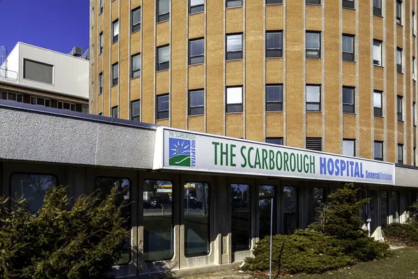 Toronto Canada Maart 2020 Teken Van Scarborough Hospital General Division — Stockfoto