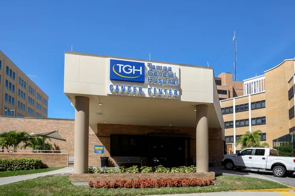 Tampa Florida Febrero 2020 Centro Oncológico Del Hospital General Tampa —  Fotos de Stock