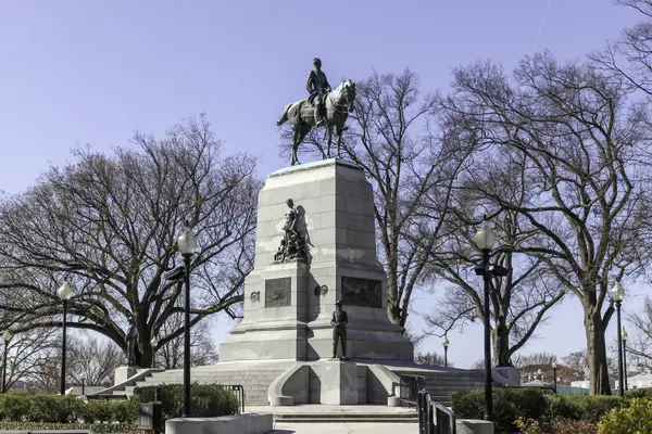 Washington Usa March 2020 General William Tecumseh Sherman Memorial Statue — Stock Photo, Image