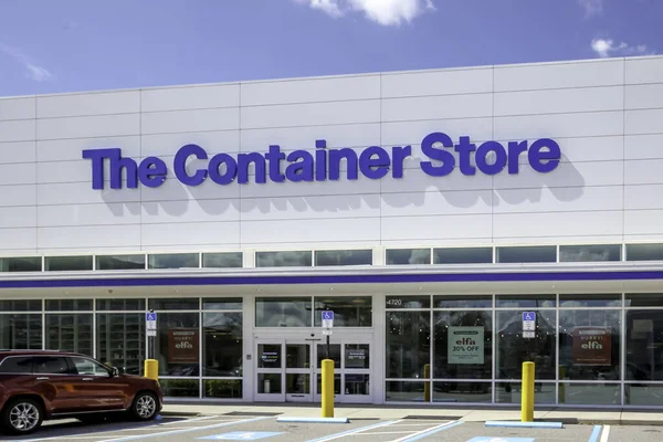 Tampa Florida Estados Unidos Febrero 2020 Una Las Container Store — Foto de Stock